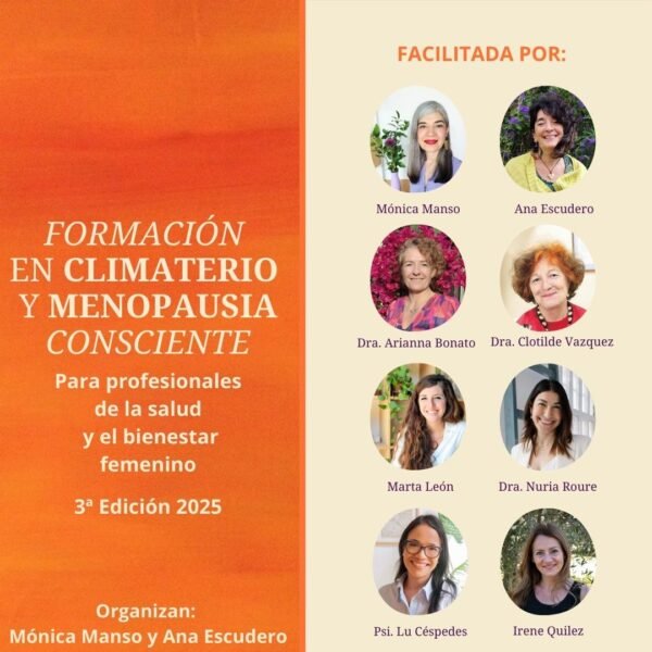 3ªEd. Formación en climaterio y menopausia consciente (para profesionales de la salud)