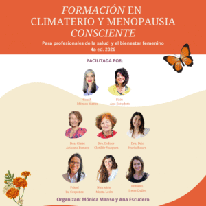 4ªEd. Formación en climaterio y menopausia consciente GRUPAL (para profesionales de la salud)