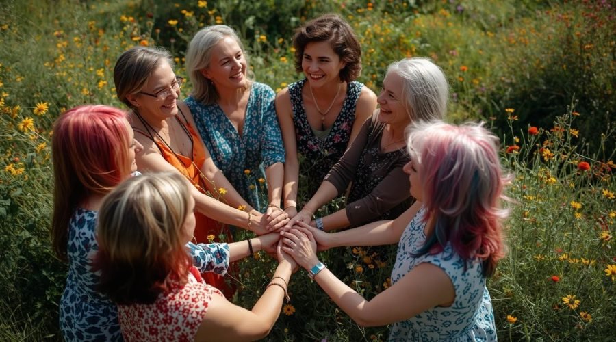 Mujeres en Menopausia en el campo